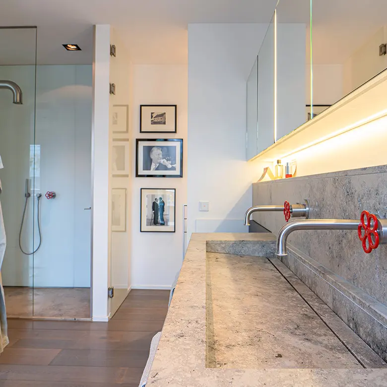 Schlafzimmer | persönlich | Marmor | Entspannen, Baden | HAMMERMEISTER RaumObjekt