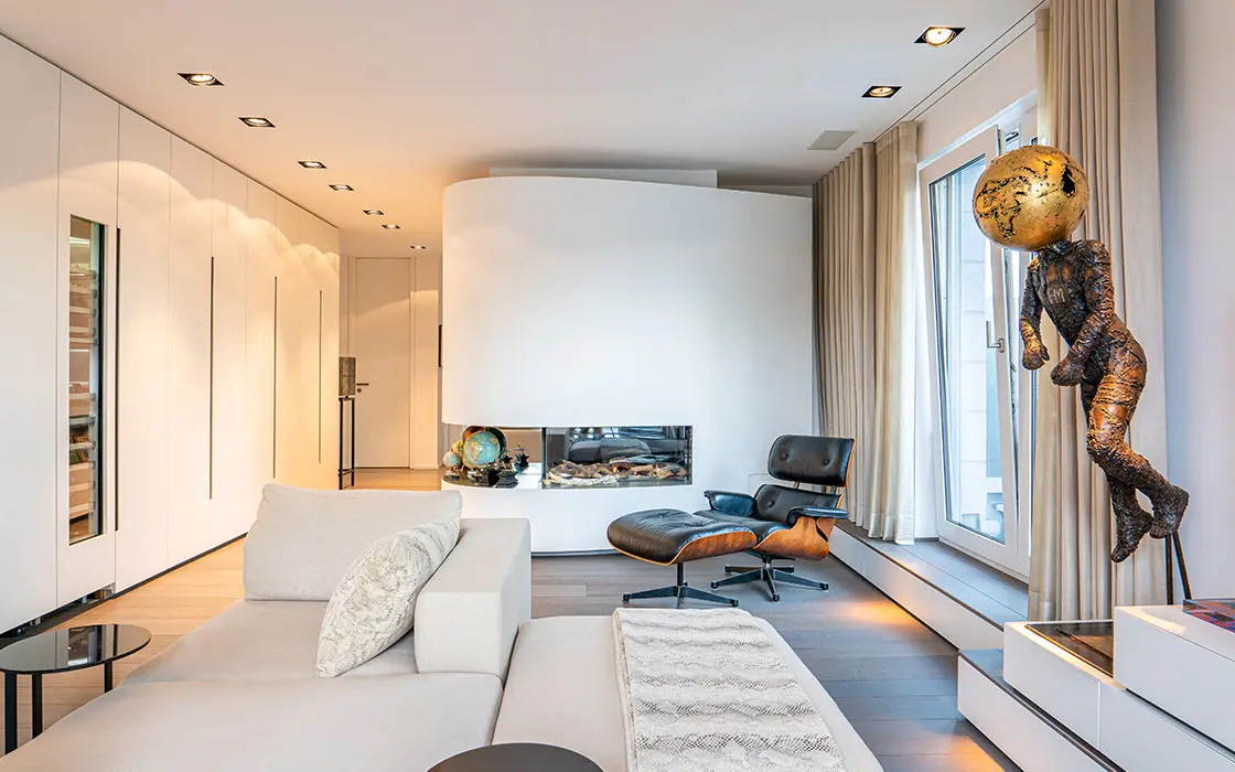 Wohnräume | Maßanfertigung | Gewebe | Schlafen, Leben | HAMMERMEISTER RaumObjekt